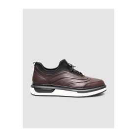 Cabani 2410 Hakiki Deri Kahverengi Erkek Günlük Sneaker