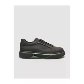Cabani 2799 Nubuk Deri Siyah Erkek Sneaker