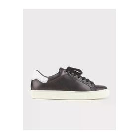 Cabani 312M1166 Hakiki Deri Siyah Sneaker Bağcıklı Kadın Spor Ayakkabı
