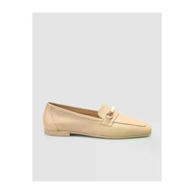 Cabani 3651 Hakiki Deri Vizon Kadın Loafer Ayakkabı