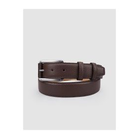 Cabani 40001107 Hakiki Deri Kahverengi 4 cm Erkek Günlük Kemer