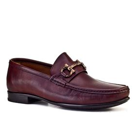 Cabani 442M067 Hakiki Deri Kahverengi Erkek Loafer Ayakkabı