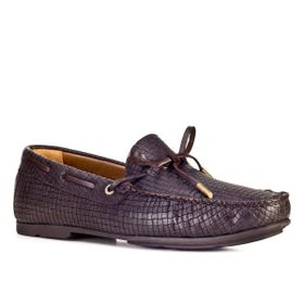 Cabani 447M1168 Hakiki Deri Kahverengi Fiyonklu Erkek Loafer Ayakkabı