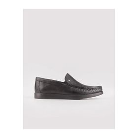 Cabani 523M1551 Hakiki Deri Siyah Sneaker Erkek Günlük Ayakkabı