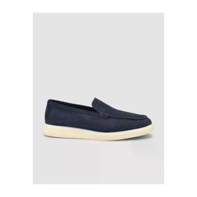 Cabani 605M1651 Süet Lacivert Erkek Loafer Ayakkabı