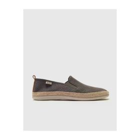 Cabani ESPADRIL-530 Gri Hasır Detaylı Erkek Günlük Ayakkabı