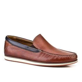 Cabani Gri Deri Loafer Günlük Erkek Ayakkabı