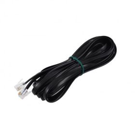 Cable Cable Siyah 5 mt Telefon Hat Kablosu