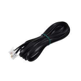 Cable Cable Siyah 5 mt Telefon Hat Kablosu