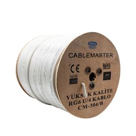 Cablemaster CM-304 RG6/U4 Anten Kablosu