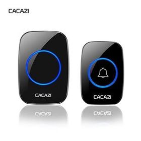 CACAZI Kablosuz Uzaktan Kumandalı Led Kapı Zili