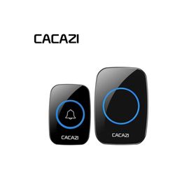 CACAZI Kablosuz Uzaktan Kumandalı Led Kapı Zili