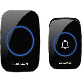 CACAZI Kablosuz Uzaktan Kumandalı Led Kapı Zili