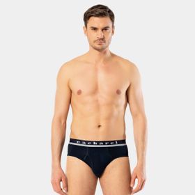 Cacharel 1311 Lacivert Likralı Bantlı Erkek Slip Külot