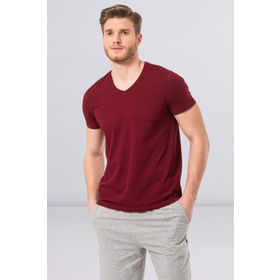 Cacharel 1332 Bordo Erkek T-shirt