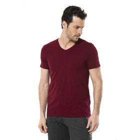 Cacharel 1332 Bordo Erkek T-shirt