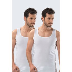 Cacharel 1501 Beyaz 2'li Erkek Atlet