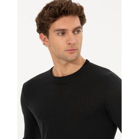 Cacharel 50211257-VR046 Siyah Erkek Kazak