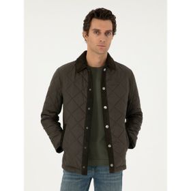 Cacharel 50291410-VR027 Haki Erkek Mont