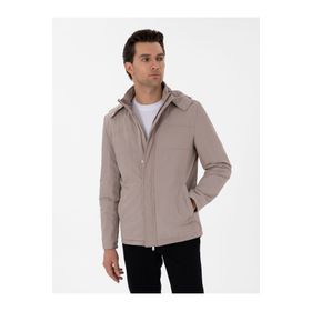 Cacharel 50294267-VR049 Taş Erkek Mont