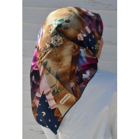 Cacharel 7887313-923 İpek Twill Eşarp