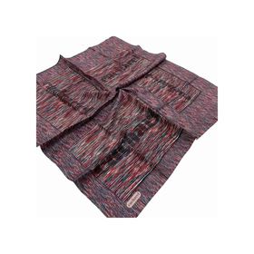Cacharel 8224313-912 Kırmızı-Yeşil Geometrik Desen Tivil İpek Eşarp