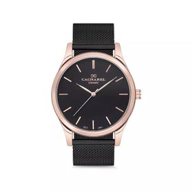 Cacharel Siyah Classic Erkek Kol Saati
