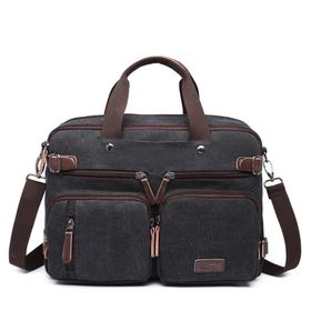 Cactive CTVYB1278-0001 Siyah Unisex Evrak ve Sırt Çantası