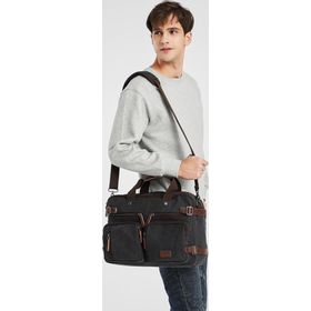 Cactive CTVYB1278-0001 Siyah Unisex Evrak ve Sırt Çantası