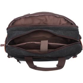 Cactive CTVYB1278-0001 Siyah Unisex Evrak ve Sırt Çantası