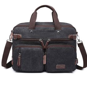 Cactive CTVYB1278-0001 Siyah Unisex Evrak ve Sırt Çantası