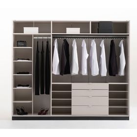 CaddeYıldız Braga 6 Kapılı Ekru Gardrop