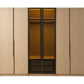 CaddeYıldız Sunday 6 Kapılı Meşe Gardrop