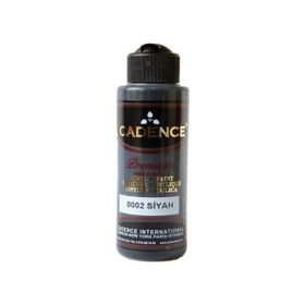 Cadence 0002 Premium Siyah 120 ML Akrilik Boya