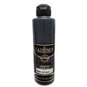 Cadence 0002 Siyah 250 ml Akrilik Boya