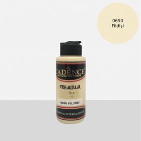 Cadence 0650 Premium 120 ml Fildişi Akrilik Boya