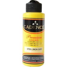 Cadence 0755 500 ml Limon Sarı Premium Akrilik