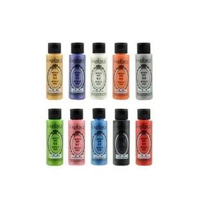 Cadence 10 Renk 70 ml Metalik Boya Seti
