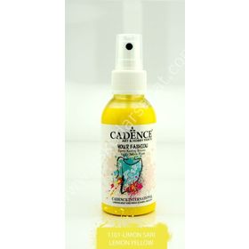 Cadence 100 ml 1101 Limon Sarı Your Fashion Sprey Kumaş Boyası