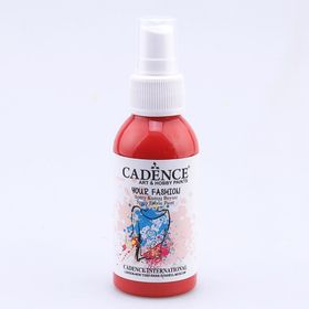 Cadence 100 ml 1106 Crimson Kırmızı Your Fashion Sprey Kumaş Boyası