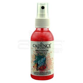 Cadence 100 ml 1107 Scarlet Kırmızı Your Fashion Sprey Kumaş Boyası