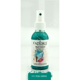 Cadence 100 ml 1111 Yeşil Your Fashion Sprey Kumaş Boyası