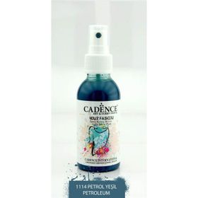 Cadence 100 ml 1114 Petrol Yeşili Your Fashion Sprey Kumaş Boyası