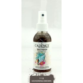 Cadence 100 ml 1118 Kahverengi Your Fashion Sprey Kumaş Boyası