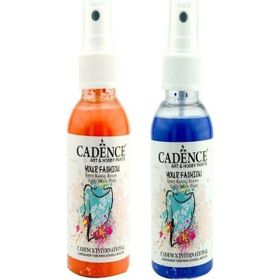 Cadence 100 ml 2'li Siyah Sprey Kumaş Boyası