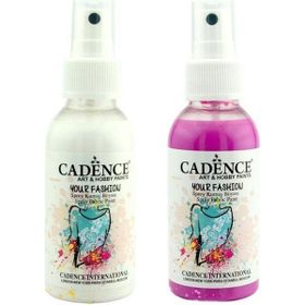 Cadence 100 ml 2'li Siyah Sprey Kumaş Boyası