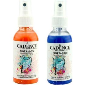 Cadence 100 ml 2'li Siyah Sprey Kumaş Boyası