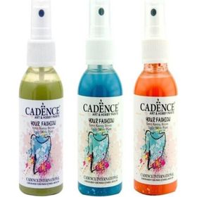 Cadence 100 ml 3'lü Sprey Kumaş Boyası