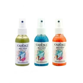 Cadence 100 ml 3'lü Sprey Kumaş Boyası