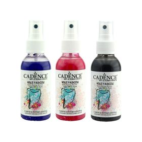Cadence 100 ml 3'lü Sprey Kumaş Boyası